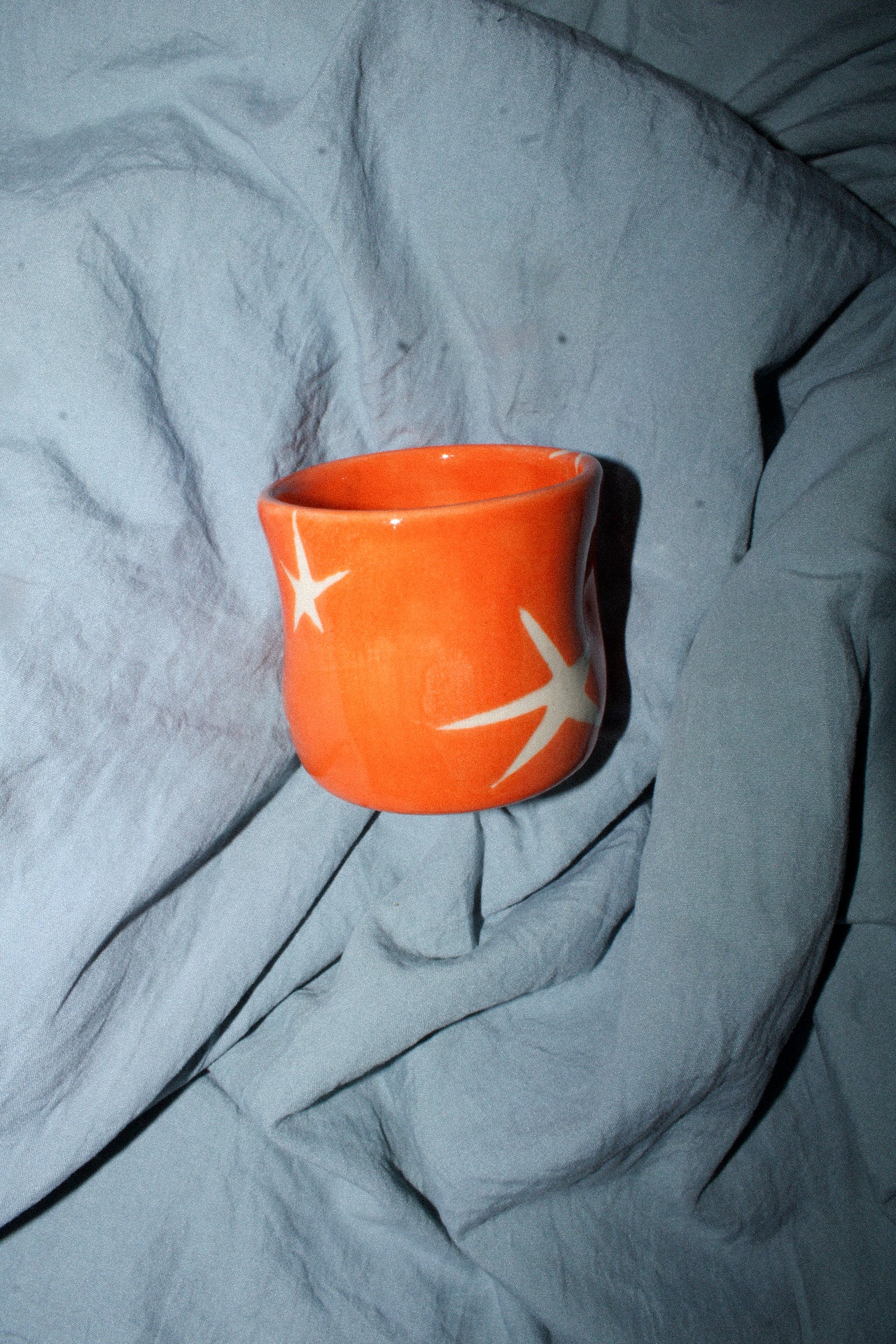 orange mini star cup