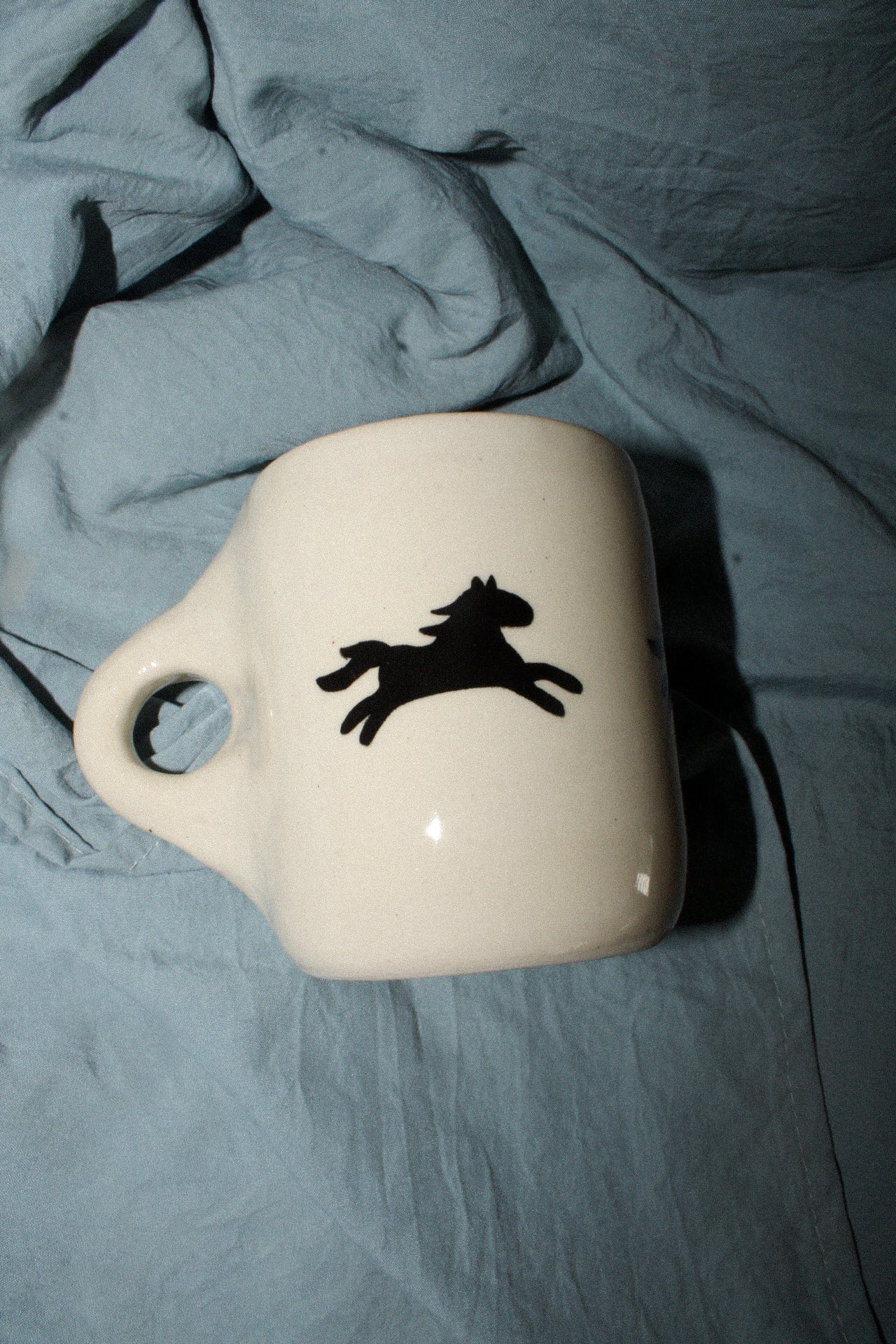 running horses (3 horses total) mug