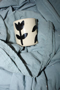tulip cup - white