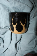 brown flame cup