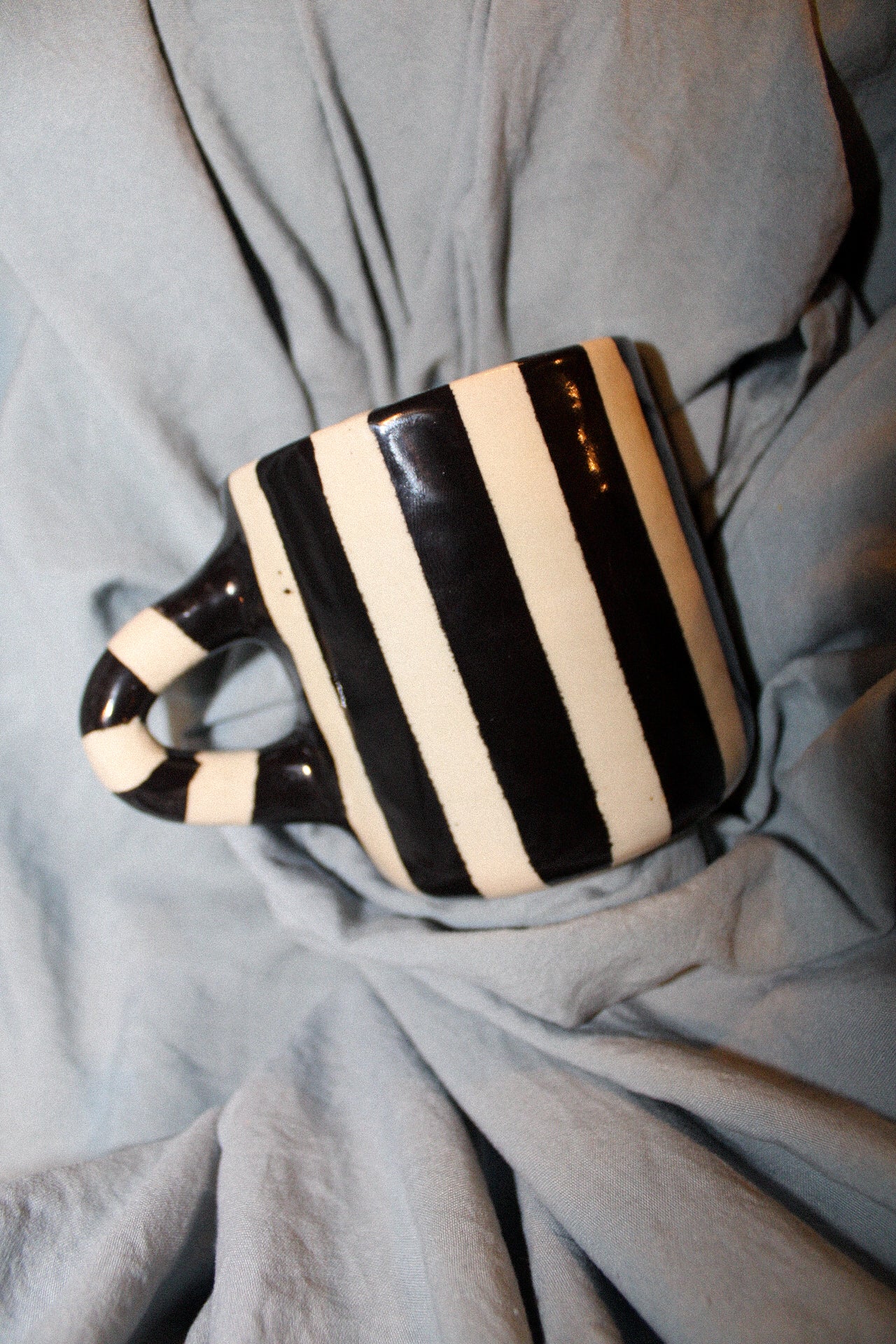 stripe mug